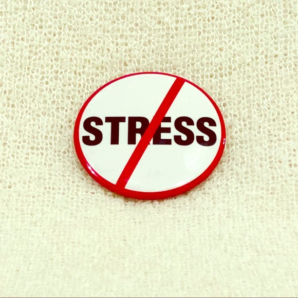 Vintage Other - No stress button/ pin 😁👍✨